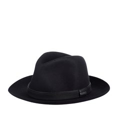 Шляпа унисекс Stetson 2198209 FEDORA FURFELT синяя, р. 59