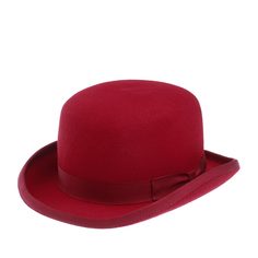 Шляпа унисекс CHRISTYS FASHION BOWLER cwf100005 красная, р. 61