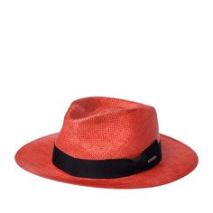 Шляпа унисекс Stetson 2458502 TRAVELLER VISCOSE красная, р. 57