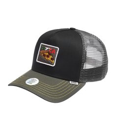 Бейсболка унисекс DJINNS HFT Cap Food Pizza черная, one size