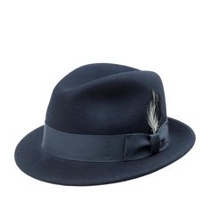Шляпа унисекс Bailey 7001 TINO темно-синяя, р. 63
