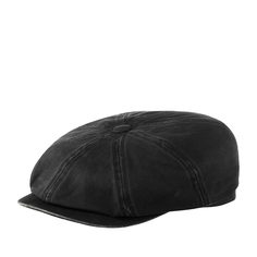 Кепка унисекс Stetson 6841102 HATTERAS COTTON черная, р.63