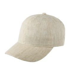 Бейсболка унисекс Stetson 7713101 BASEBALL CAP LINEN бежевая, р.61