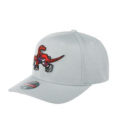 Бейсболка унисекс MITCHELL NESS 6HSSMM19487-TRAGREY светло-серая one size Mitchell&Ness