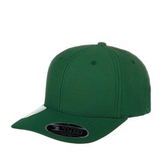 Бейсболка унисекс FLEXFIT 110VH зеленая one size