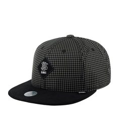 Бейсболка унисекс DJINNS 6P SB Needle Check 2020 черная one size