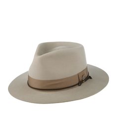 Шляпа унисекс STETSON 2198130 FEDORA WOOLFELT кремовая р 59