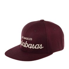 Бейсболка унисекс HOOD 100-MWL001-CA017 бордовая one size