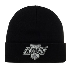 Шапка унисекс Mitchell & Ness EU175-TEAMTALK-BLK Los Angeles Kings NHL черная, one size