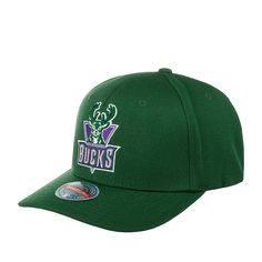 Бейсболка унисекс MITCHELL NESS HHSS3260-MBUYYPPPGREN темно-зеленая one size Mitchell&Ness