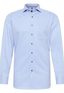Рубашка мужская ETERNA 3324-12-X95K голубая 43