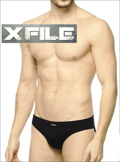 Плавки мужские X File 14176-10 черные XL