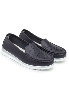 Мокасины женские Dina Grata 3384-02 синие 37 RU