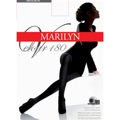 Колготки женские Marilyn VELOUR 180 черные 3/4