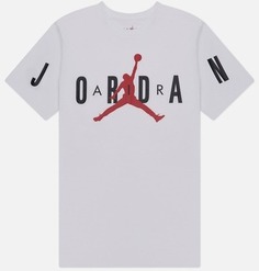 Футболка мужская Nike Jordan Air Mens Stretch T-Shirt белая 2XL