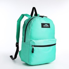 Рюкзак женский NoBrand 9875287 бирюзовый, 40х30х12 см