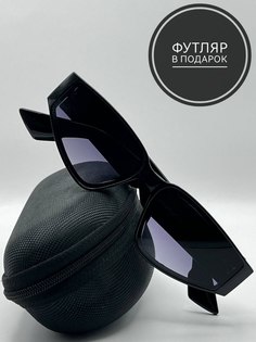 Солнцезащитные очки женские SunGold Кошка4 черные градиент