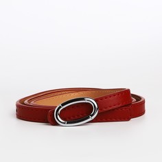 Ремень женский NoBrand 9865574 оранжевый, 105 см