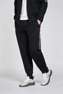 Брюки Anta для мужчин, трикотажные, размер S, черные, 852417323-1