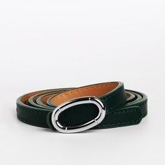 Ремень женский NoBrand 9865572 зеленый, 105 см