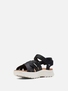 Сандалии женские Clarks 26170425 черные 42 EU