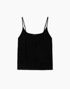 Топ женский Gloria Jeans GWT003848 черный XS/164