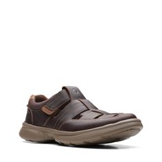 Сандалии мужские Clarks 26165268 коричневые 40.5 EU