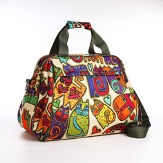Дорожная сумка женская Lucky Mark 10095749 разноцветная