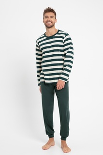 Пижама мужская Taro Blake-1 зеленая XL