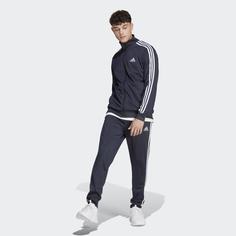 Костюм мужской Adidas Basic 3-Stripes Tricot Tracksuit синий XL