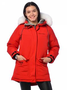 Куртка женская Zero Frozen 3939 красная 42 RU