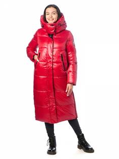 Пальто женское EVACANA 4055 красное 42 RU