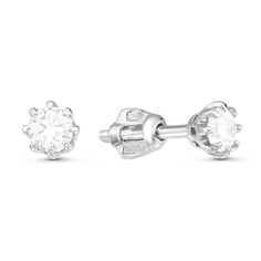Серьги из серебра Golden Eagle 3389572Д, фианит