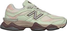 Кроссовки унисекс New Balance 9060 хаки 12 US