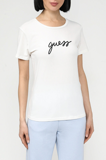 Футболка женская Guess O4RM09 KBBU1 белая XL