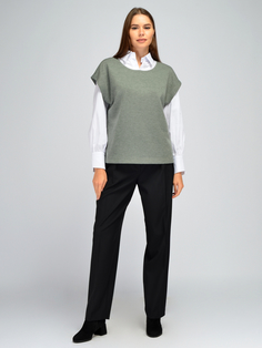 Жилет женский Viserdi 10377 зеленый 48 RU