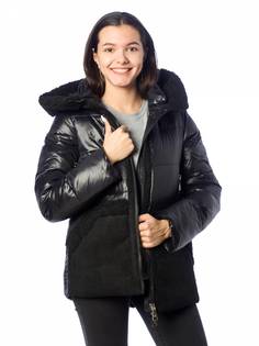 Куртка женская EVACANA 4065 черная 48 RU