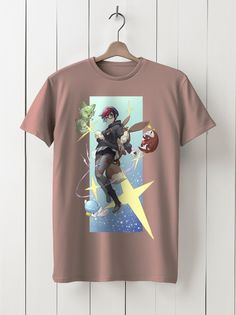 Футболка унисекс HYPNOTICA Аниме Pokemon - 971 розовая 3XL