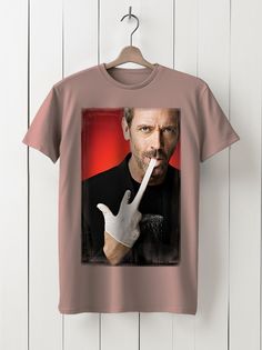 Футболка унисекс HYPNOTICA Сериалы Доктор Хаус - 86 розовая 3XS