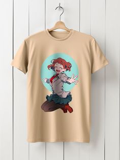 Футболка унисекс HYPNOTICA Аниме My Hero Academia - 920 бежевая 2XL