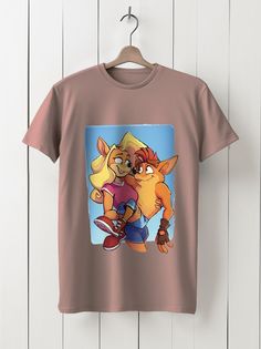 Футболка унисекс HYPNOTICA Игры Crash Bandicoot 4 Its About Time - 218 розовая 2XS
