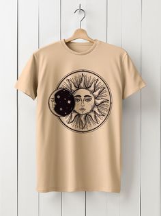 Футболка унисекс HYPNOTICA Солнце - 938 бежевая 2XL