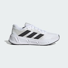 Кроссовки мужские Adidas IF2228, бело-черно-серые, 9,5 US