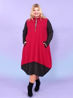 Платье женское Magesty 3311 красное 60-62 RU