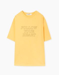 Футболка женская Gloria Jeans GKT025492 оранжевый M/164