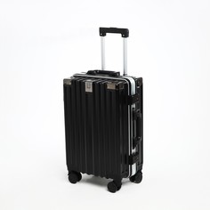 Чемодан унисекс NoBrand 9868219 черный, 53x21x33 см