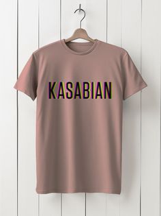 Футболка унисекс HYPNOTICA Музыка Kasabian - 246 розовая S