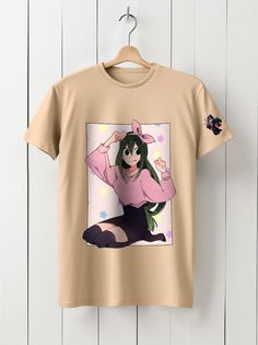 Футболка унисекс HYPNOTICA Аниме My Hero Academia - 166 бежевая 3XL