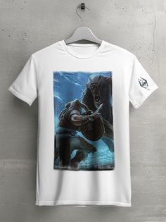 Футболка унисекс HYPNOTICA Игры skyrim белая L