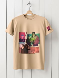 Футболка унисекс HYPNOTICA Игра Sally Face - 202 бежевая 2XL